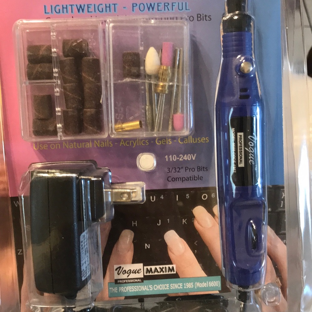 Professional electric nail drill